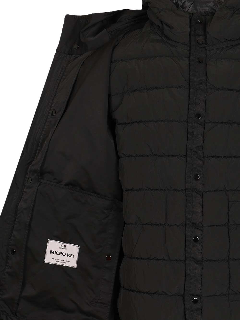 C.P. Company Hooded Jacket Jackets - Black | 146a927fc63c31326bc7d28c297cf1825f2b219d