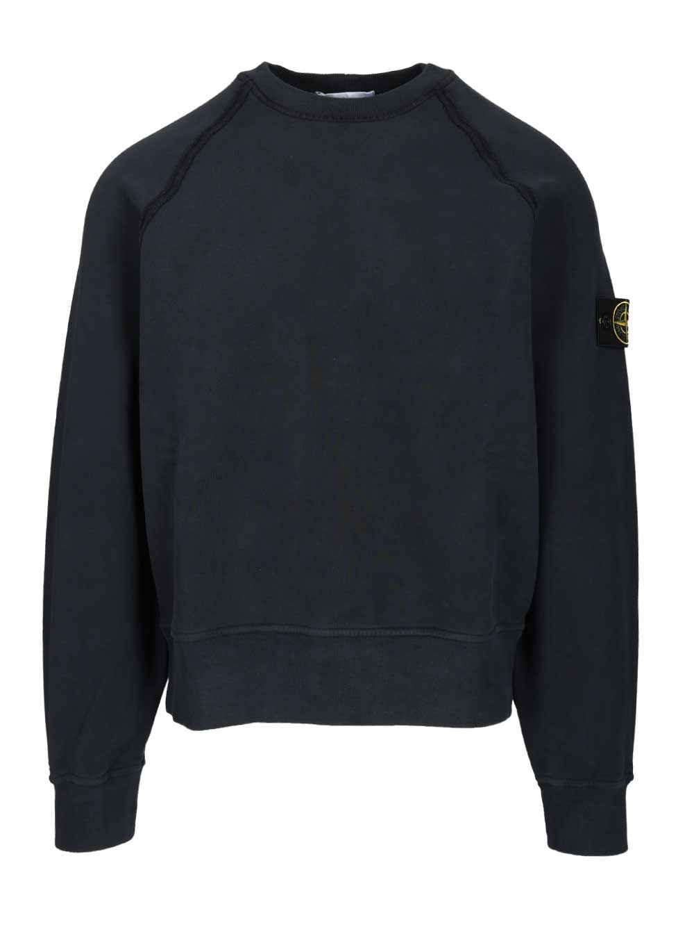 Stone Island Crewneck Sweatshirt Sweatshirts - Blue | 030cb435bdebcb60e97f945ab39543c9fa021230