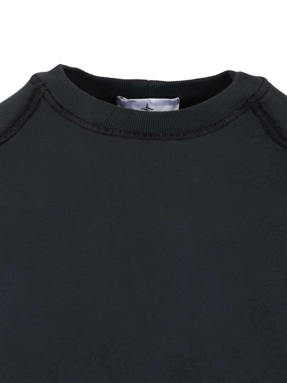 Stone Island Crewneck Sweatshirt Sweatshirts - Blue | 1b043842d781a8b06181e3094b1de12301ed1d30