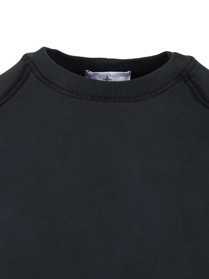 Stone Island Crewneck Sweatshirt Sweatshirts - Blue | 1b043842d781a8b06181e3094b1de12301ed1d30