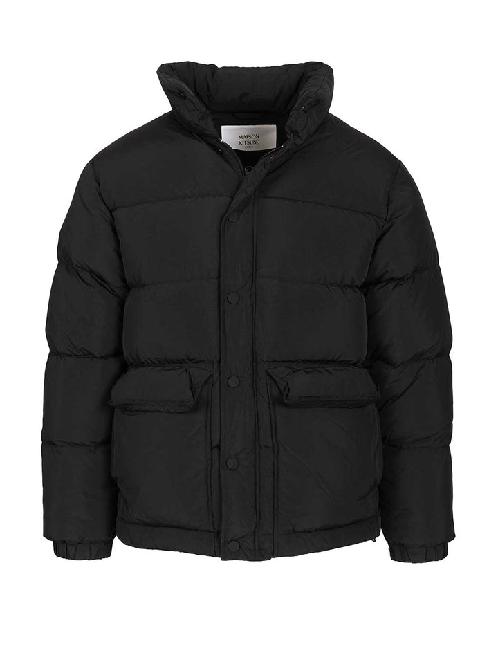Maison KitsunÉ Lightweight Quilted Down Jacket Jackets - Black | d0f84e3d5b3b24b6616a77b5a36257aed0751e50