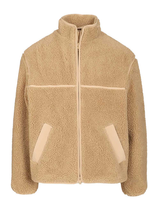 Fleece Jacket Jackets Beige