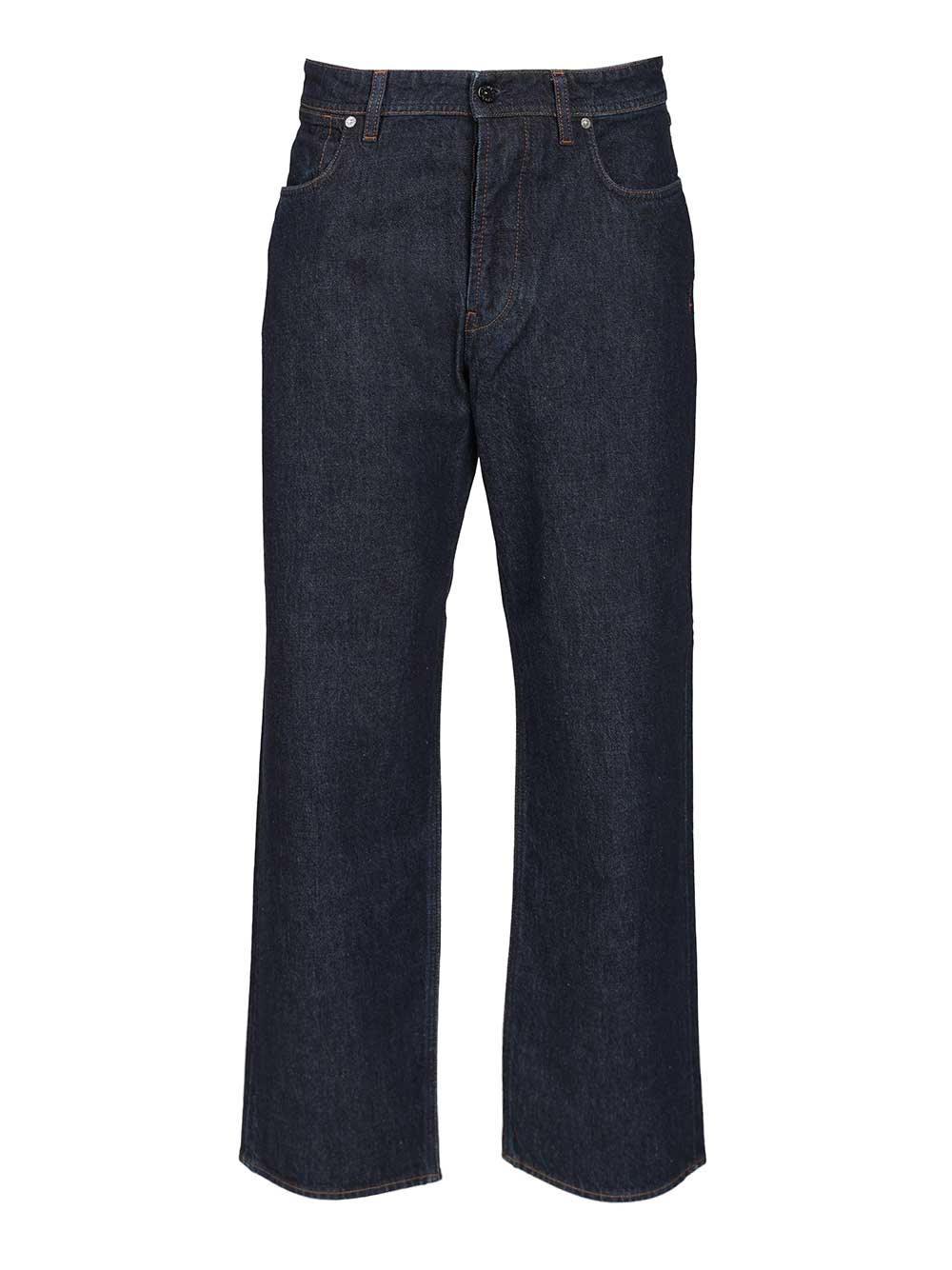 Stone Island Wide Leg Trousers Jeans - Blue | 8db28291babccf516aa2c59d3312421654fba9c8