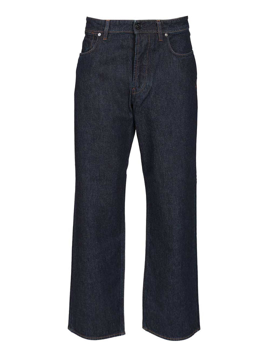 Wide Leg Trousers Jeans Blue