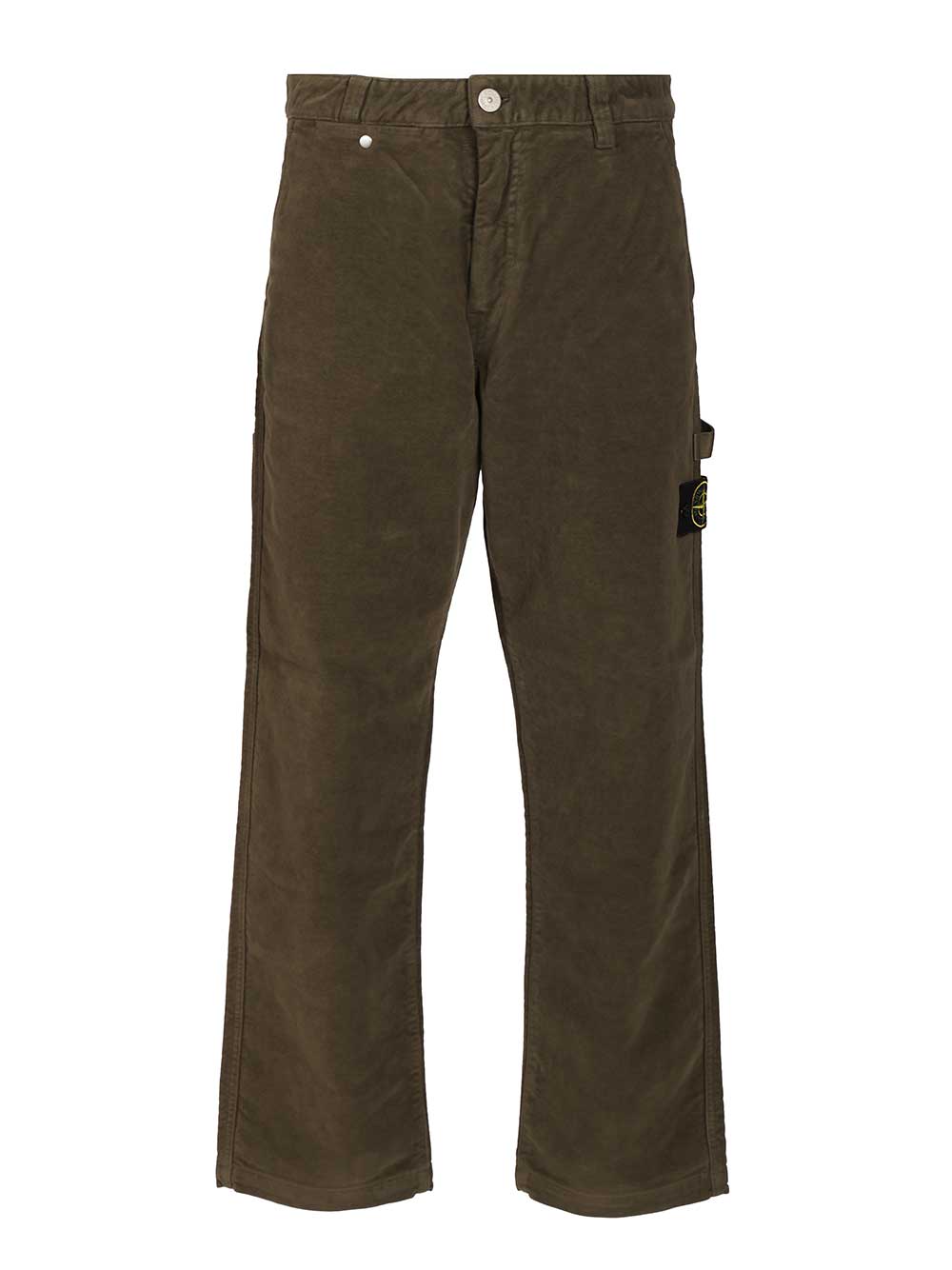 Stone Island Cotton Trousers - Green | 1f9bdebf5ef41e66caf50a293ae6180bce287edd