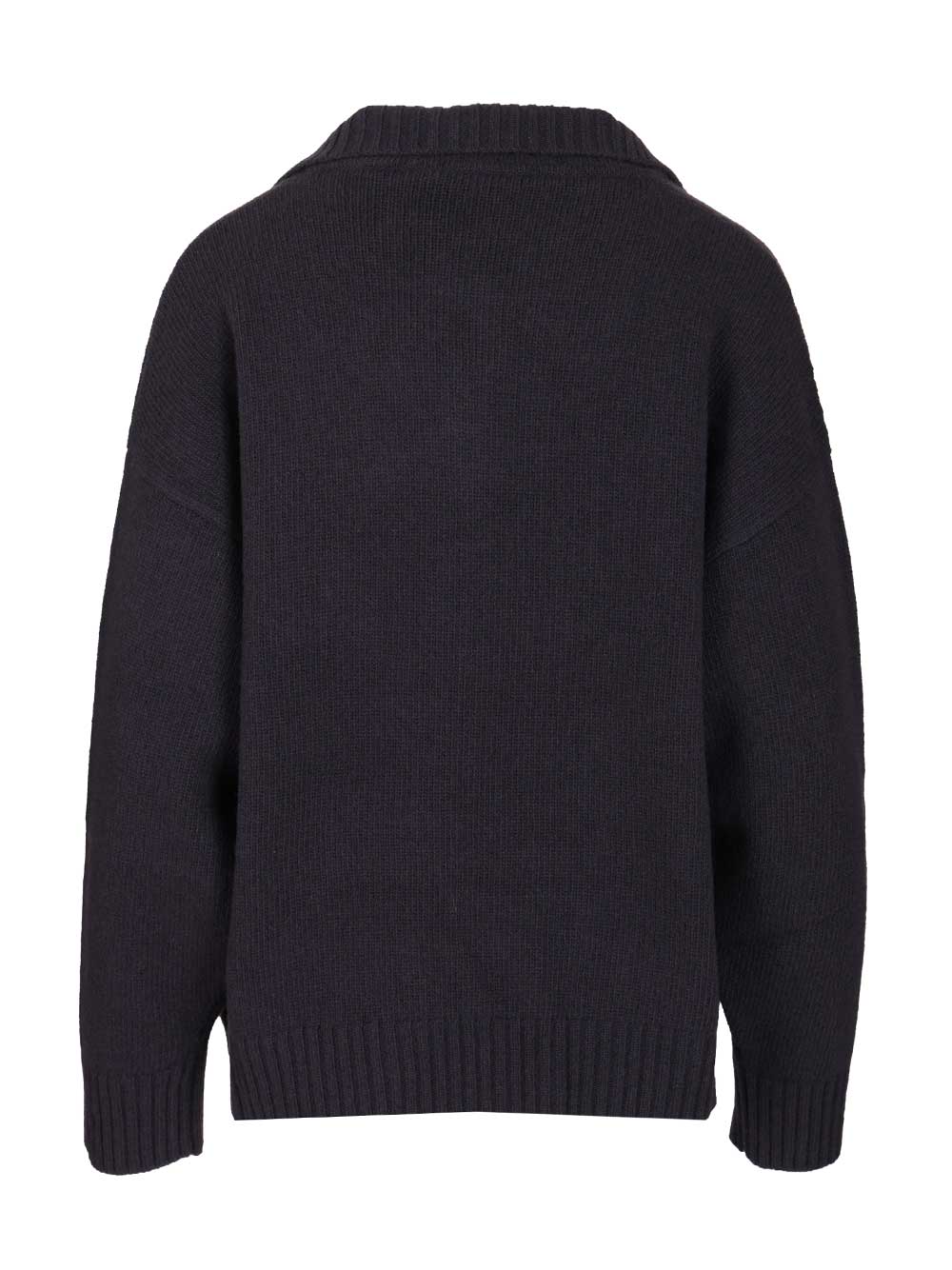 Weekend Max Mara Wool Yarn Polo Shirt Knitwear - Blue | 5506199afc7305520e9fb2d97676dc881f42fd8b