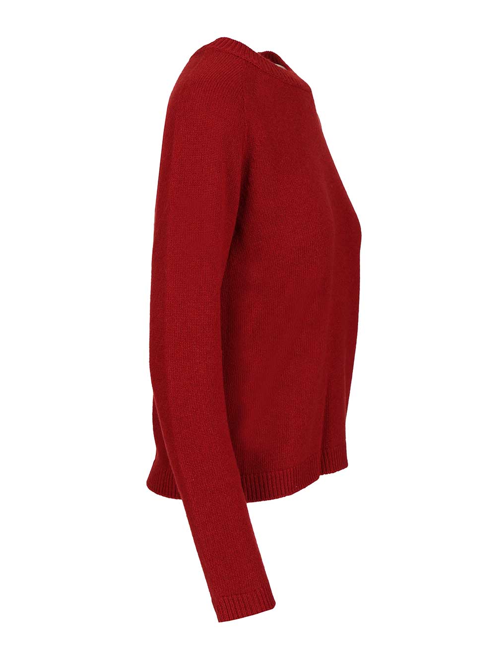 'S Max Mara Crew Neck Sweater Knitwear - Red | 84f3499513d12c46cbe89ec9a02dc6ef814f200d