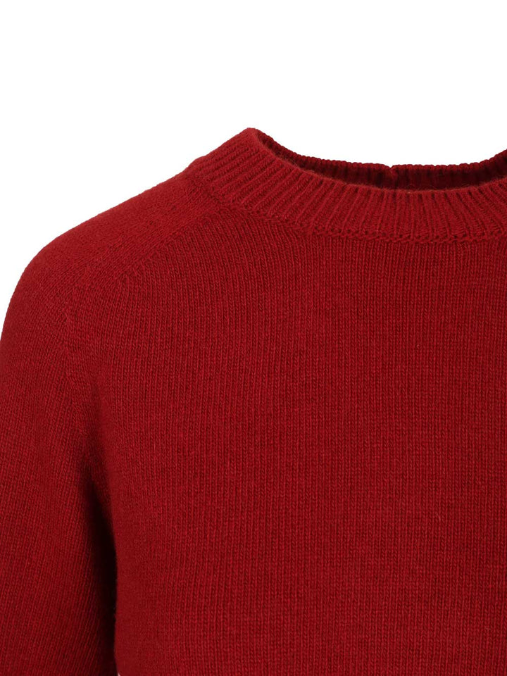 'S Max Mara Crew Neck Sweater Knitwear - Red | c0fb165923a3ea44725ef723de358d327ab2e5b8