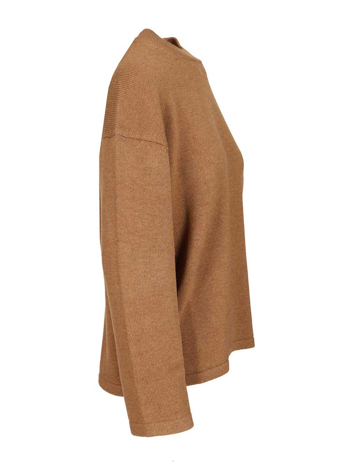 Max Mara Studio Pisano Knitwear - Brown | cfda7c32ffb6ad6f7e1a8ae00cc7b37c64ae4cb4