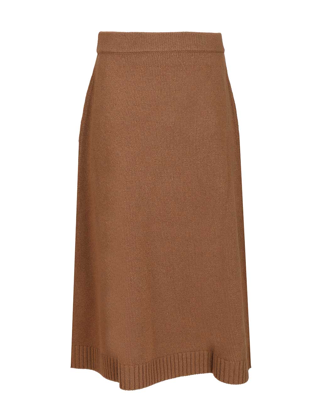 Weekend Max Mara "Ool Yarn Skirt Knitwear - Brown | 01886da6b5eff20782ffe37e148f1f449c1008df