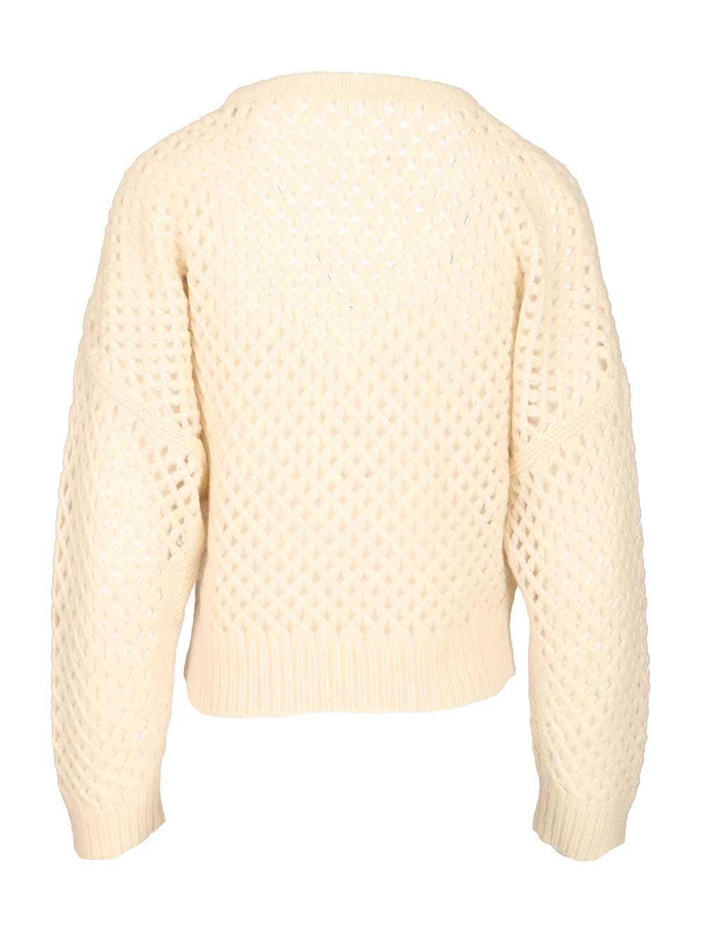 Max Mara Cashmere And Silk Sweater Knitwear - White | 67e9f88cbf401714f100949459e71f6934896088