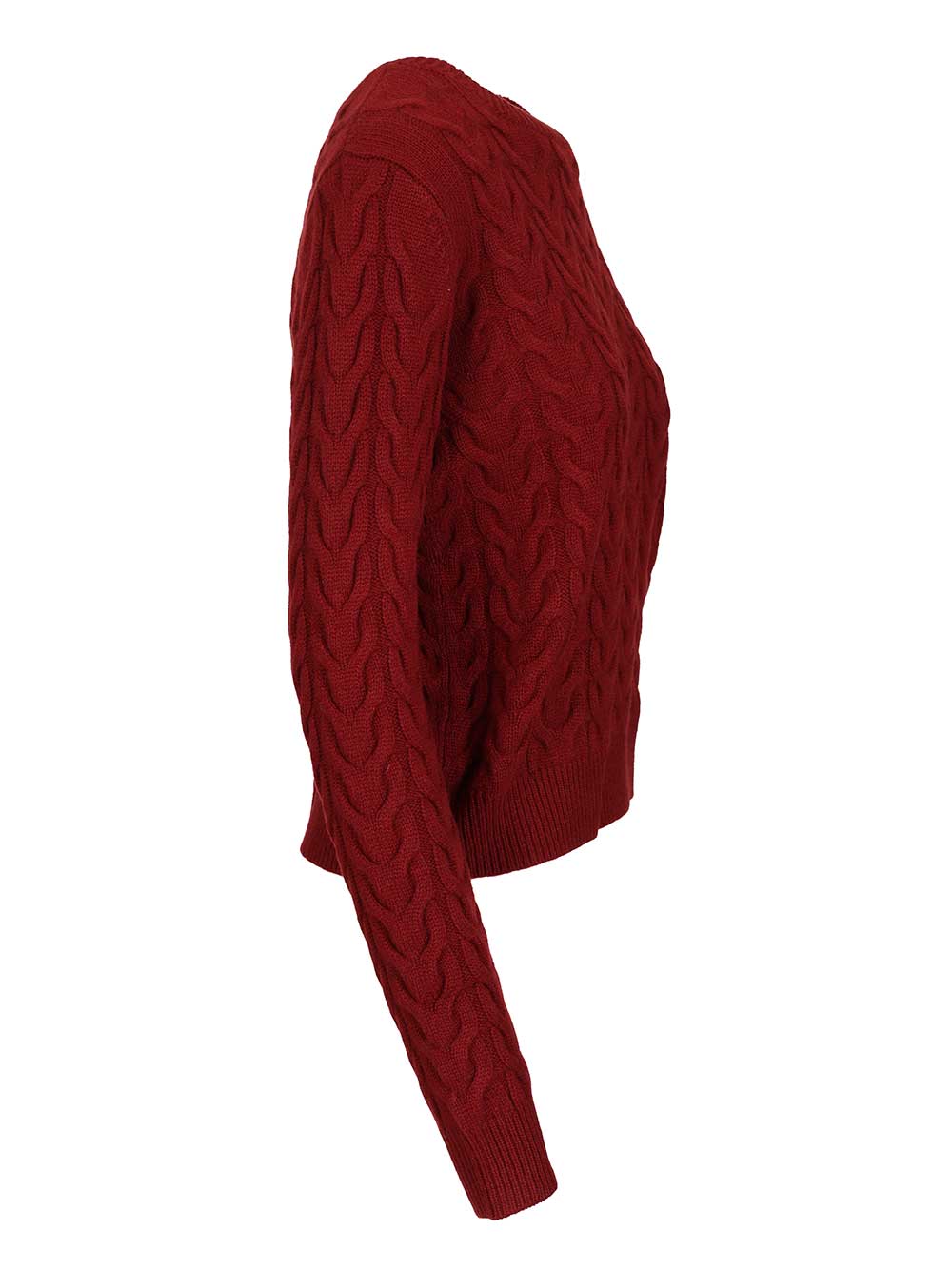 Max Mara Slim Cashmere Sweater Knitwear - Red | da5939cc7ee580949502430d830d28d916f1d630