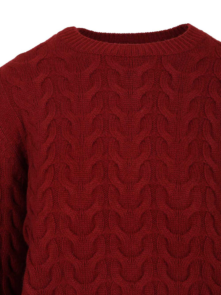 Max Mara Slim Cashmere Sweater Knitwear - Red | 305fa6668debbec3630ce10ea2a07839864313fc