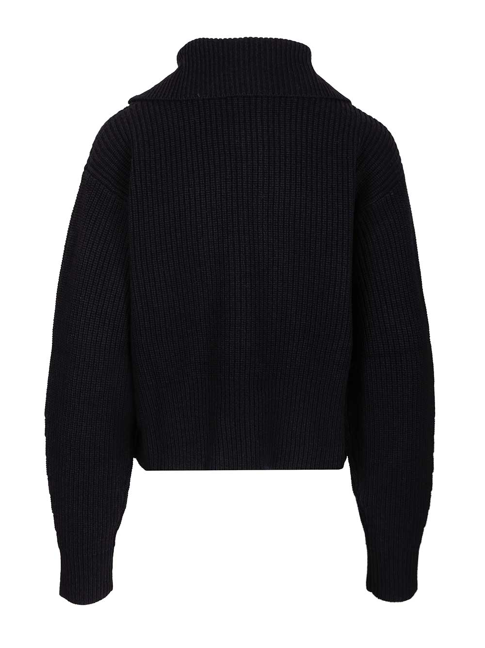 Max Mara Zip-Up Sweater Knitwear - Blue | 59e885340d4ba4468d6c70e4ed46032e05e15b9f