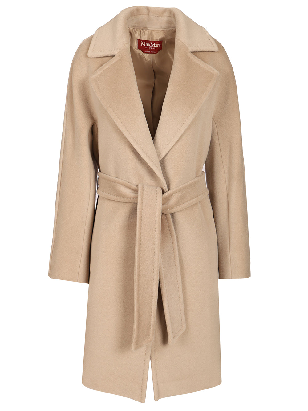 Max Mara Studio Dressing Gown Coat Coats - Beige | cc9a0f58e1730edd3a4b0a8e20ace53229c376e2