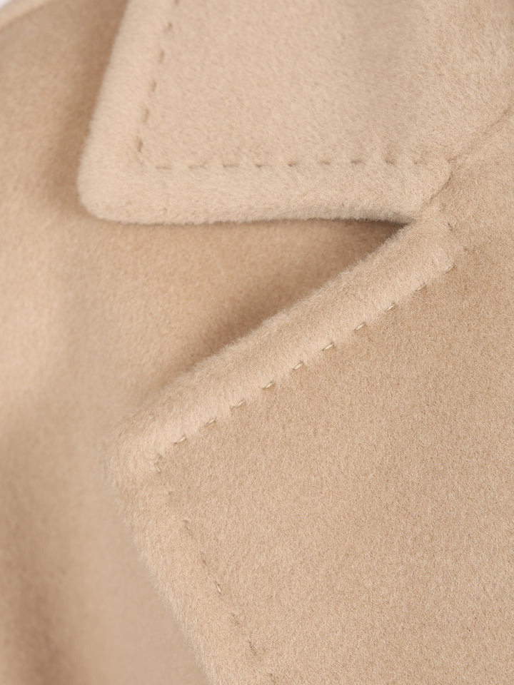 Max Mara Studio Dressing Gown Coat Coats - Beige | 22989c2e995e61316e1264b6a947e62124b2a431