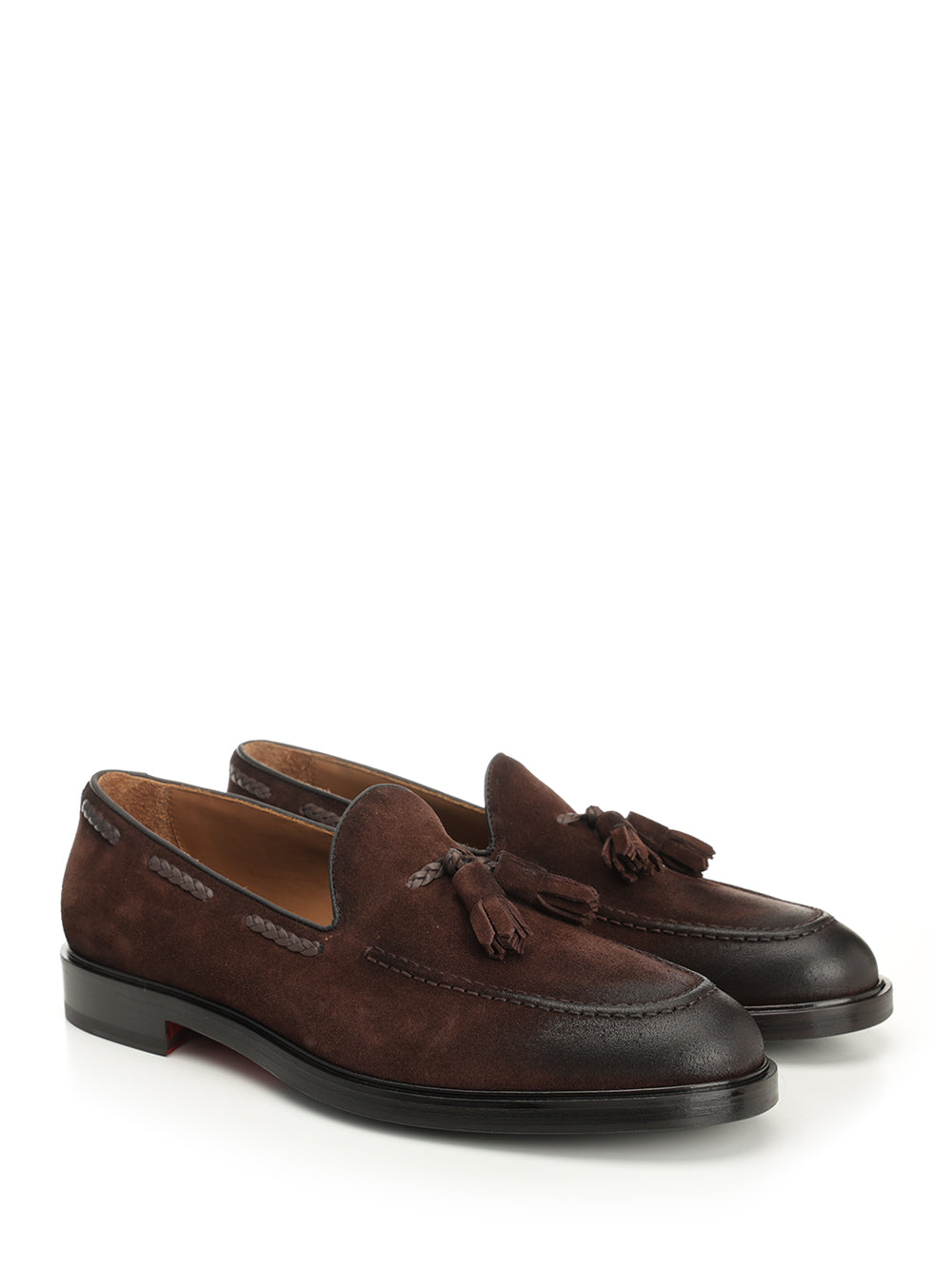 Corvari Suede Moccasin Loafers - Brown | d9f50d9f1f08cc10a9ed7bda22390b93caebb58a