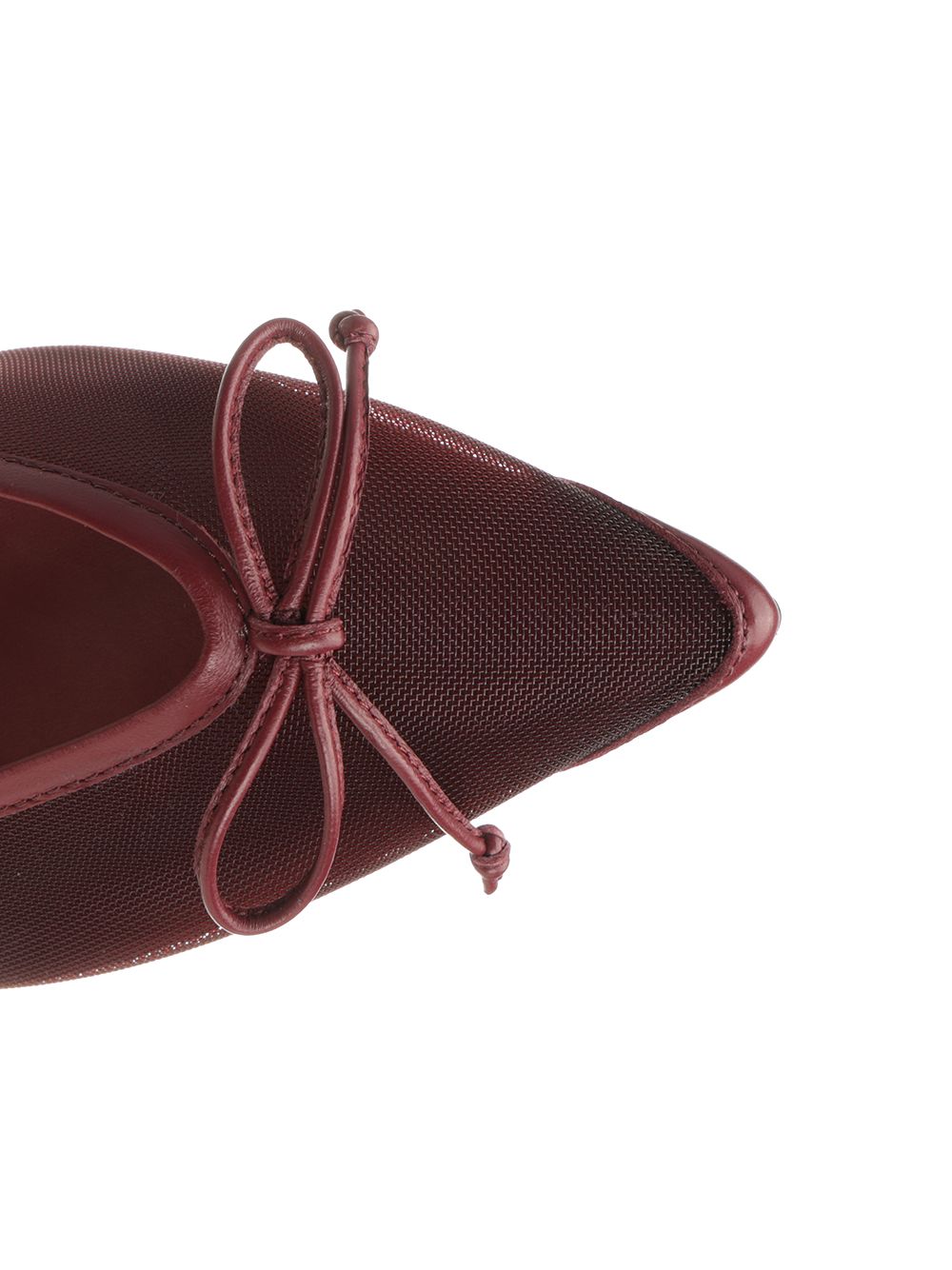 Jacquemus Décolleté Tourni Pumps - Bordeaux | 8c6e79a2e646a65241b193ea0cade9042a407060