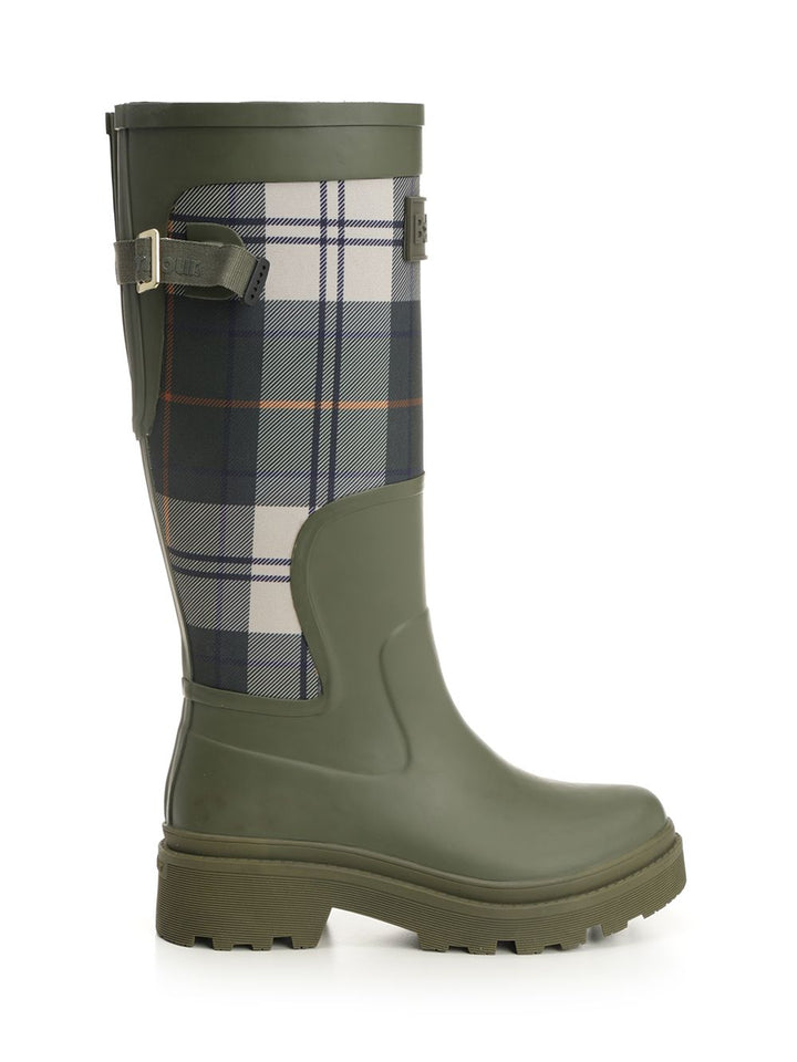 Barbour Dena Rubber Boots - Green | 4742df0aaf04c9ea6396626d1d151b6715792dba