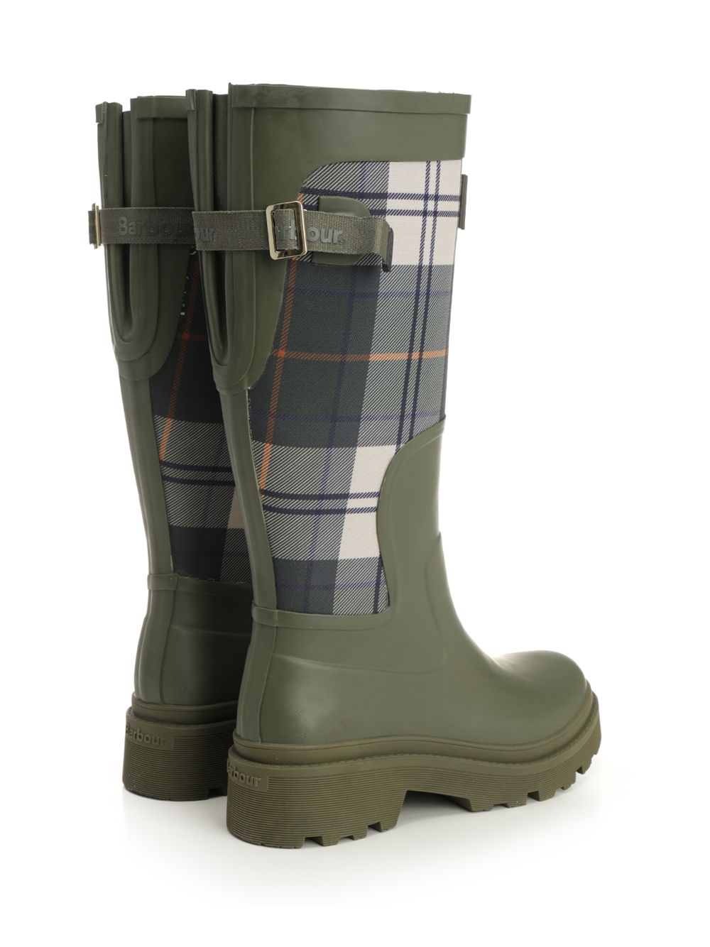 Barbour Dena Rubber Boots - Green | 310a3c1cd17c430ef5cd482b3193d0f5772755e7