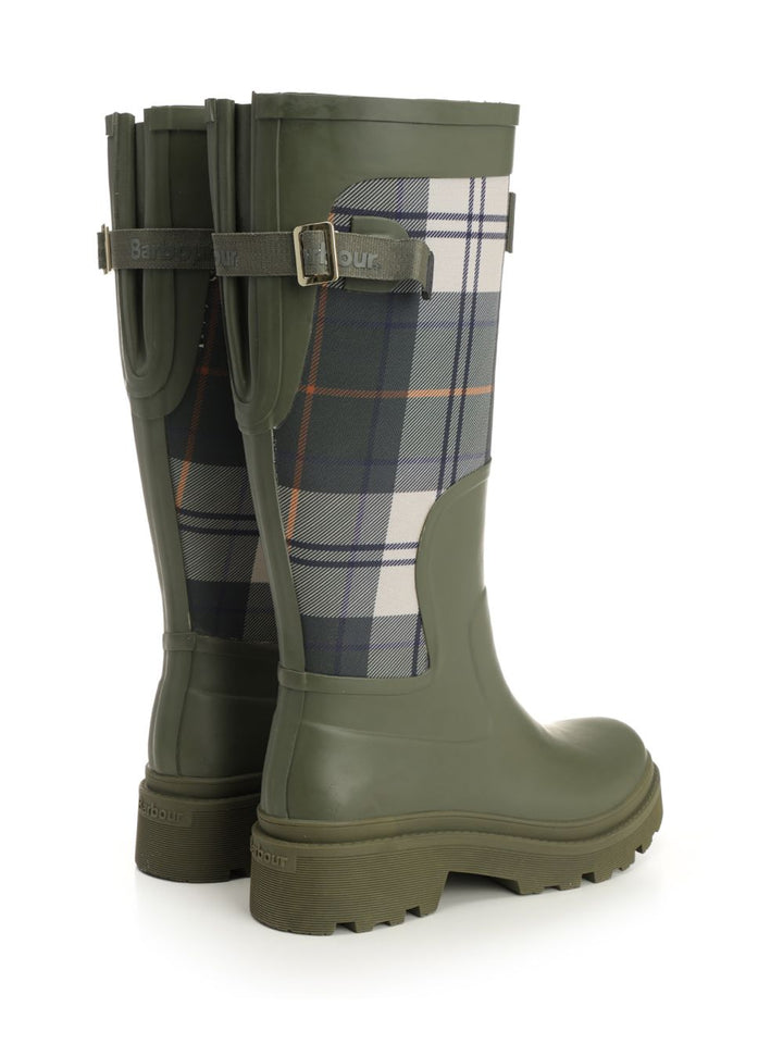 Barbour Dena Rubber Boots - Green | 310a3c1cd17c430ef5cd482b3193d0f5772755e7