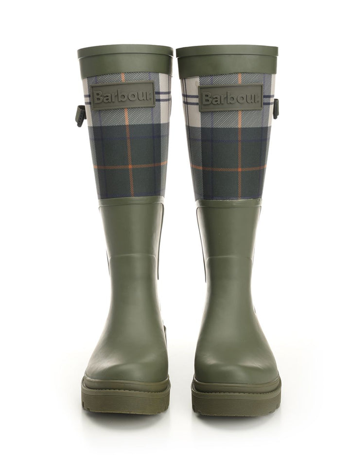 Barbour Dena Rubber Boots - Green | e3c609fa9993d4668c6b7aeda6e0a8bf8a050347