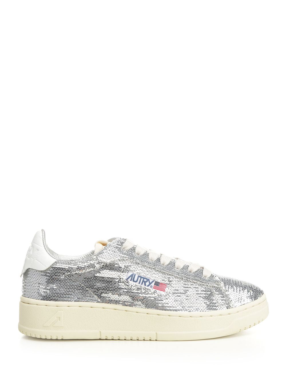 Autry  Sparkling Sneakers - Silver | d1f91902cc77e011d40988b4b9380b713cdb7d94