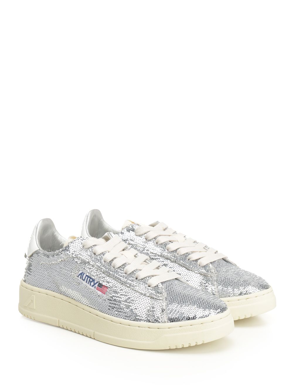 Autry  Sparkling Sneakers - Silver | 60414ebad8e0c587c22daf89c18d71b4cecf88d0