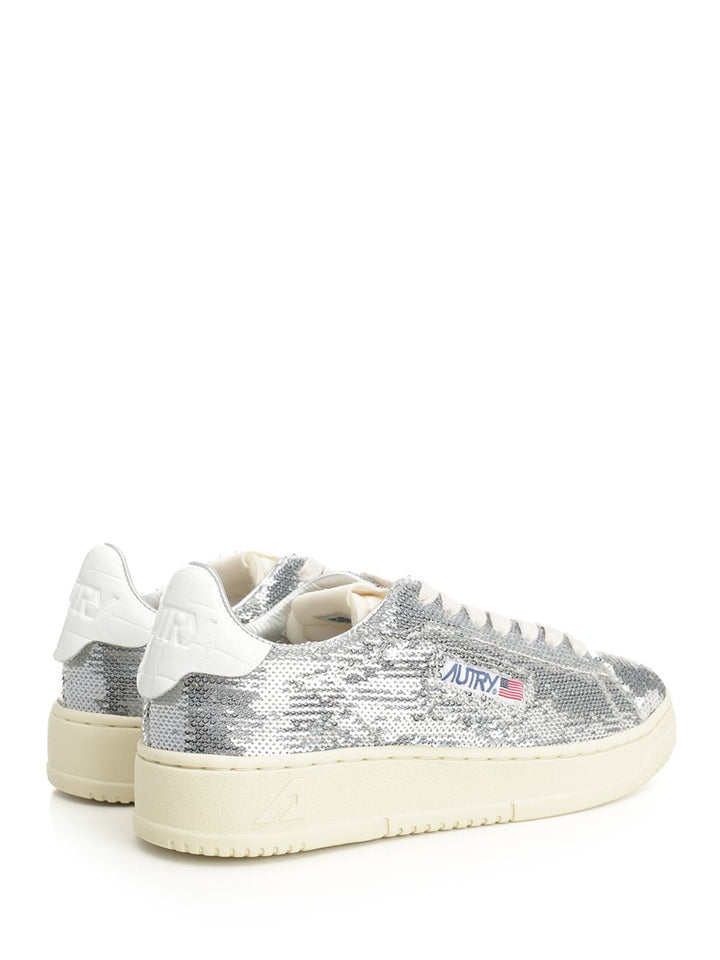 Autry  Sparkling Sneakers - Silver | f4d3503c881eb9ddb33bf6e1c8fd40291e9da614