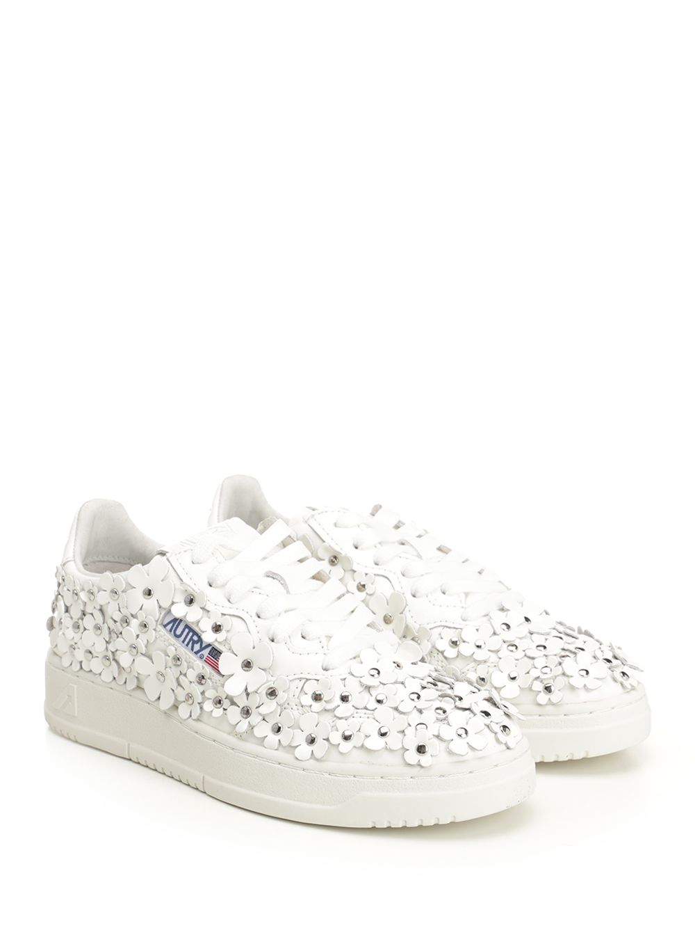 Autry  Medalist Low Sneakers - White | b1a9302f5b48b4b85f0f0a1f38b486b38f77366f
