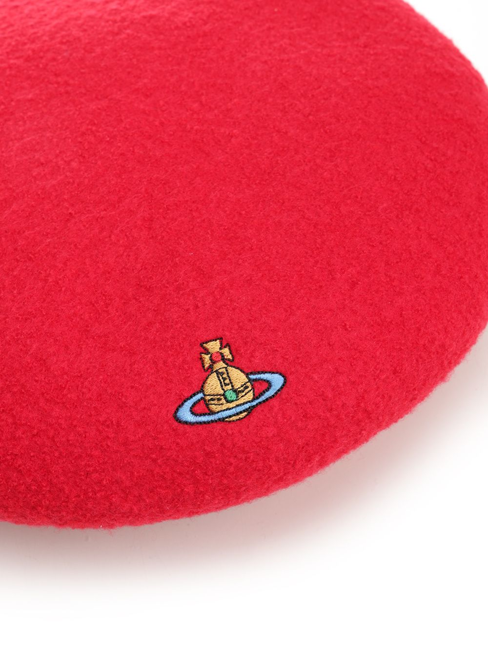 Vivienne Westwood Wool Beret Hats - Red | e1986c9dd858d2e1a97a617a4da257c7f5add566