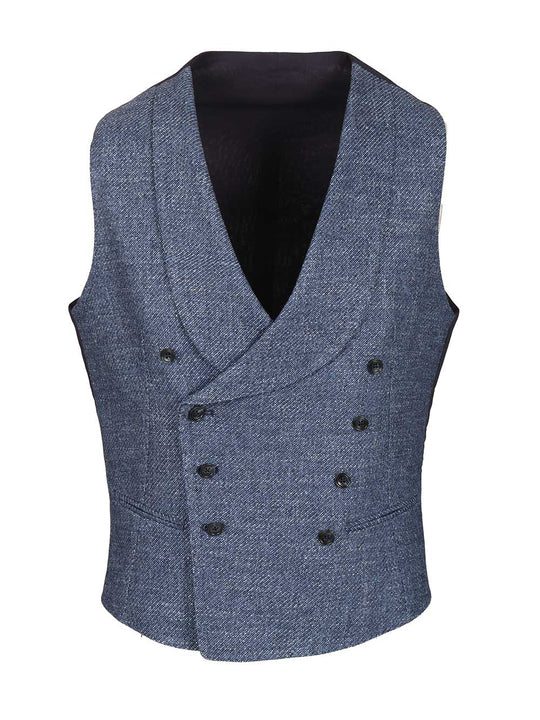 Revival Vest Jackets Light Blue