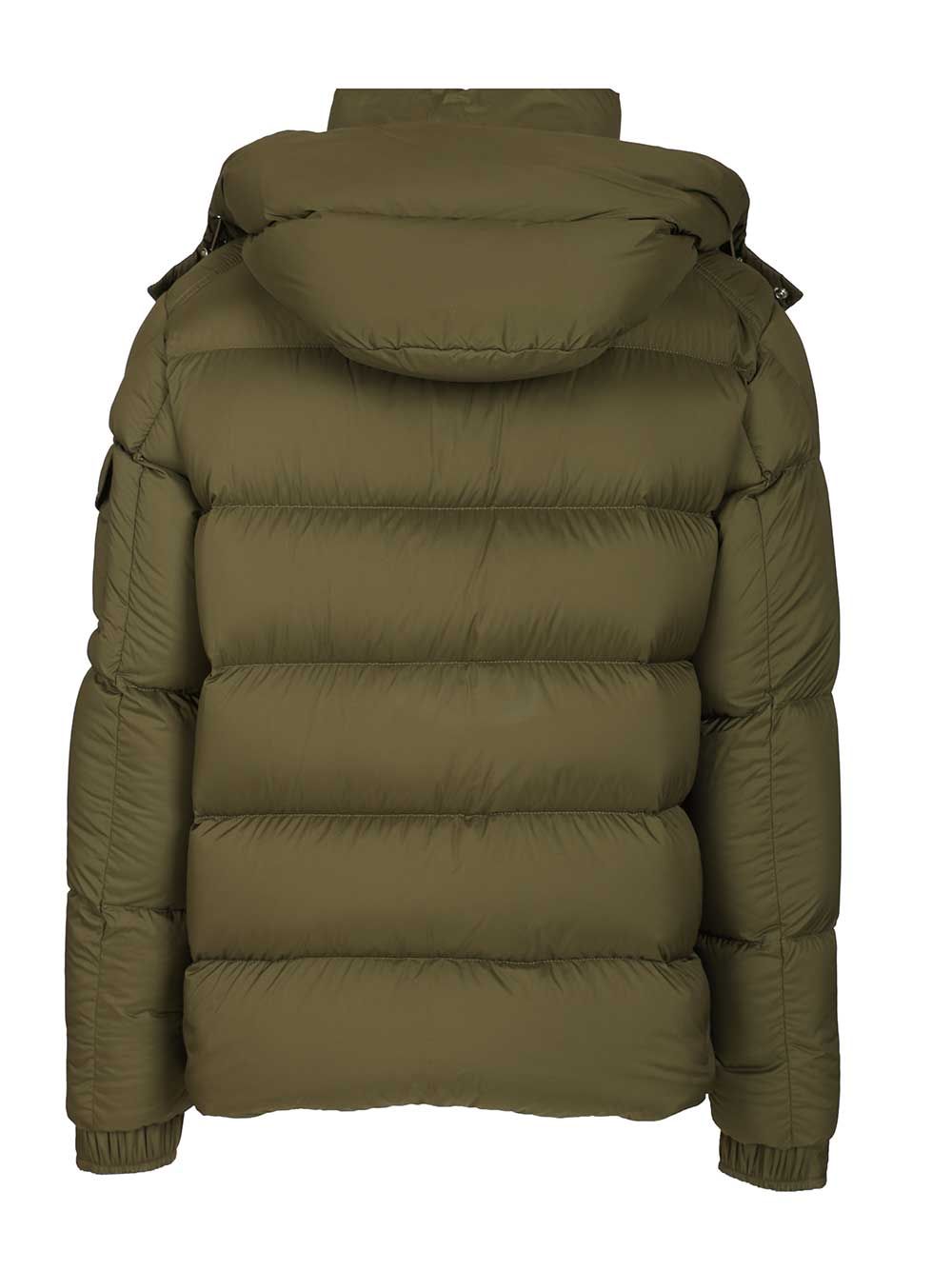 Moncler Moncler Maya 70 Short Down Jacket Coats - Green | 42f6cf2f40cf41344f3063e60f3267f95ab5b1b9