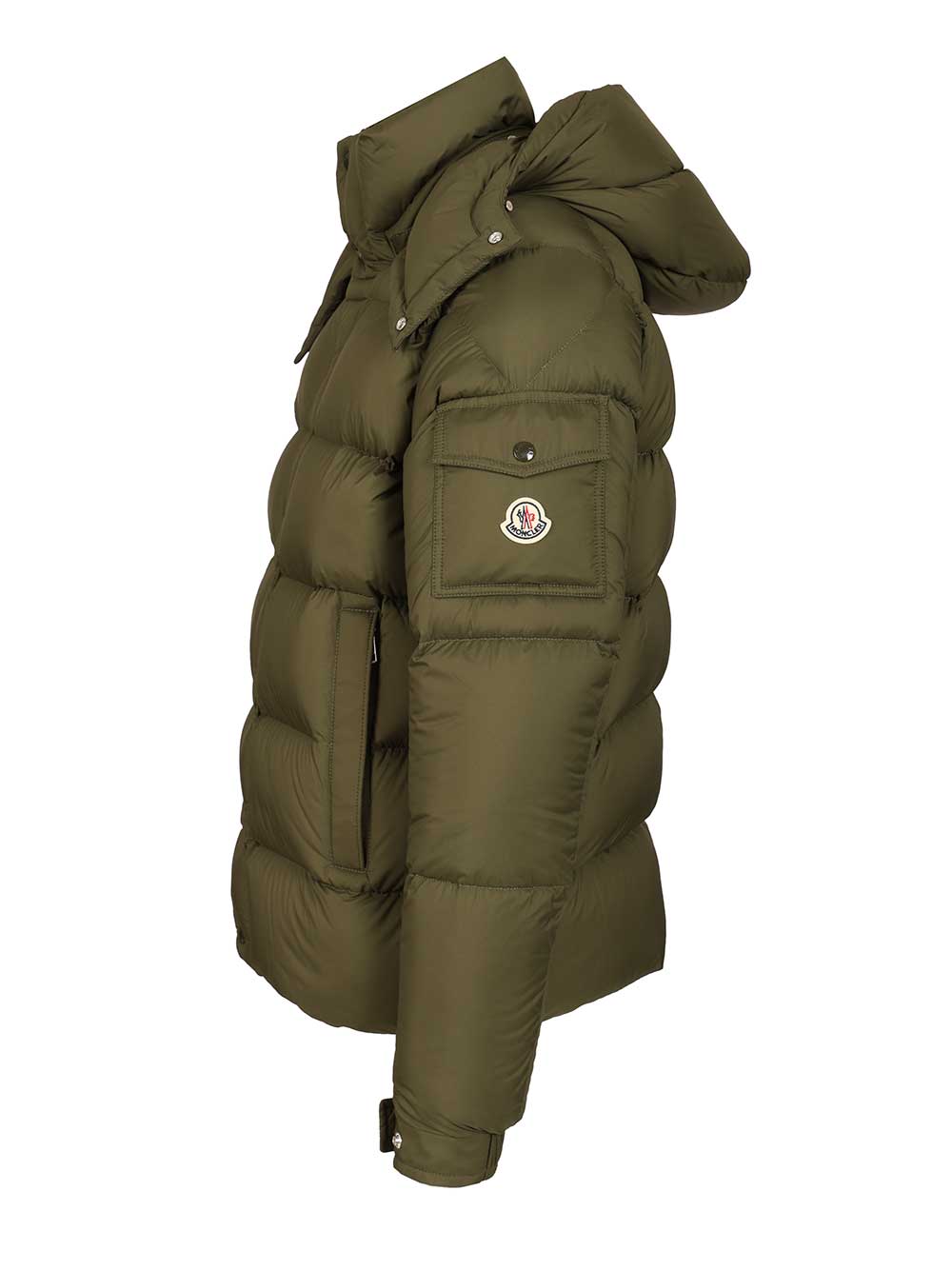 Moncler Moncler Maya 70 Short Down Jacket Coats - Green | 86b931f905193149cddf0c00d5230390dd5bda09