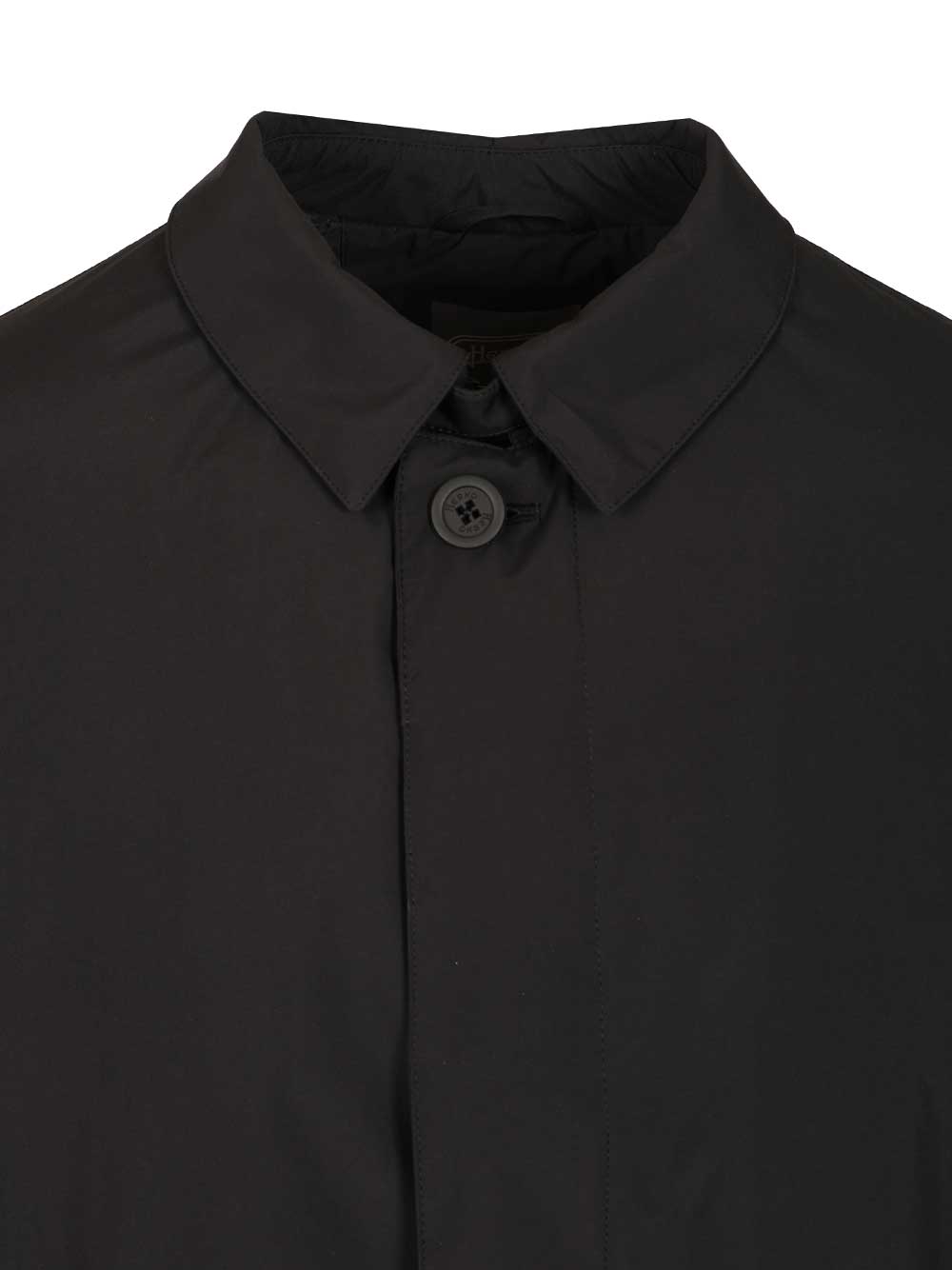 Herno Prometeo Padded Nylon Trench Coat Coats - Black | 378a0eac98137700409f389cdb15b5986e304524