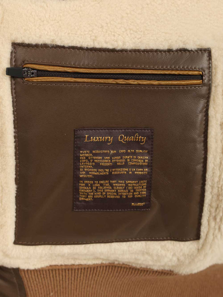 Moorer Fiano Coats - Brown | b82385902e03b52e228a5fcc18a4773791719eaa