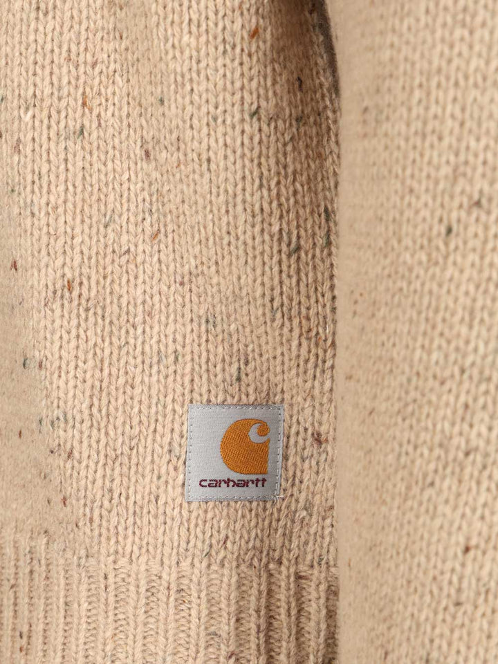 Carhartt Wip Anglistic Knitwear - White | fd1114fa0a7e33a9ee79146886ebfbd36ae0f274