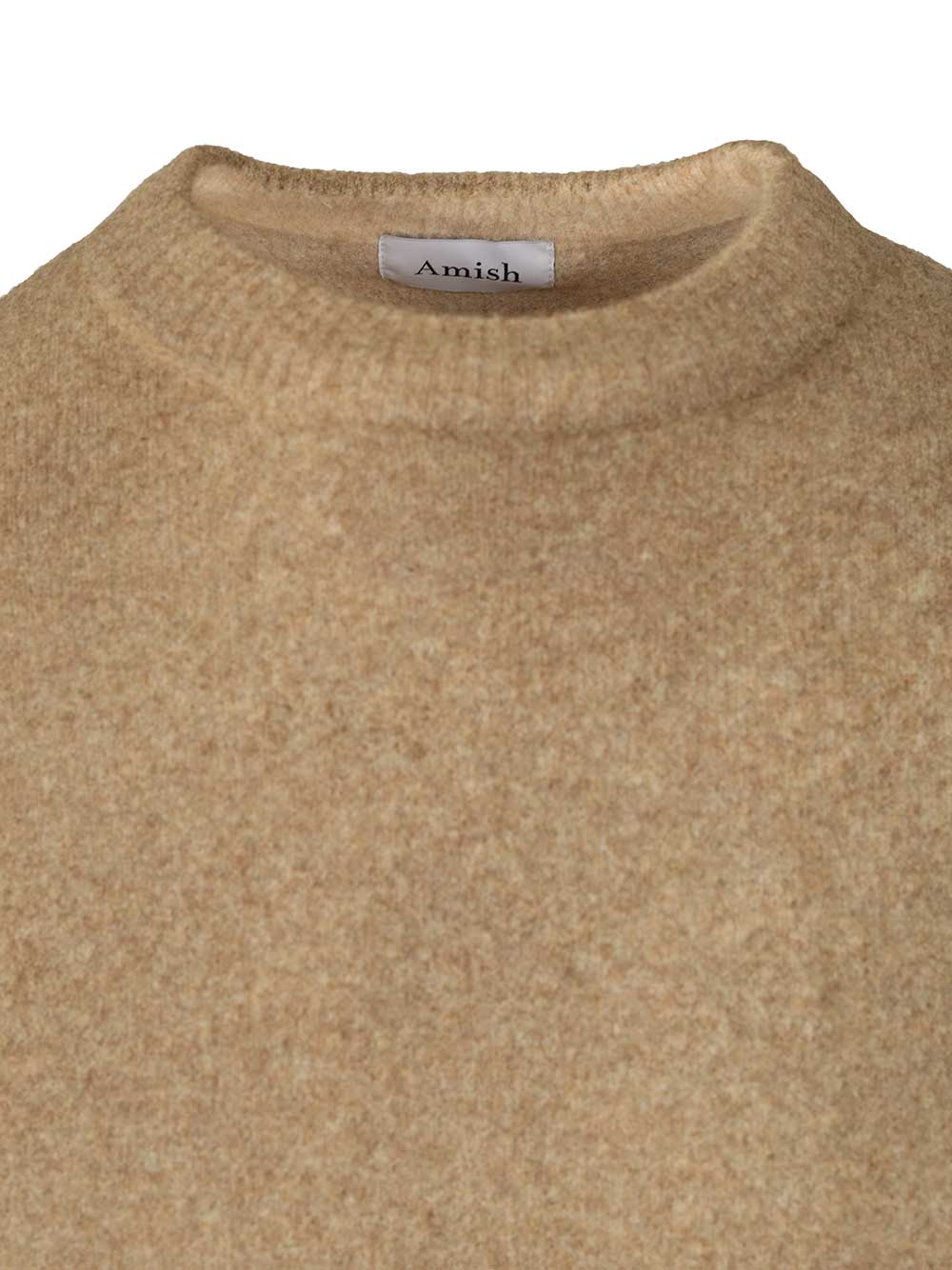 Amish Crew Neck Sweater Knitwear - Green | 1cba25b555624dfc4aa5a72ddac06d9fe33526a1