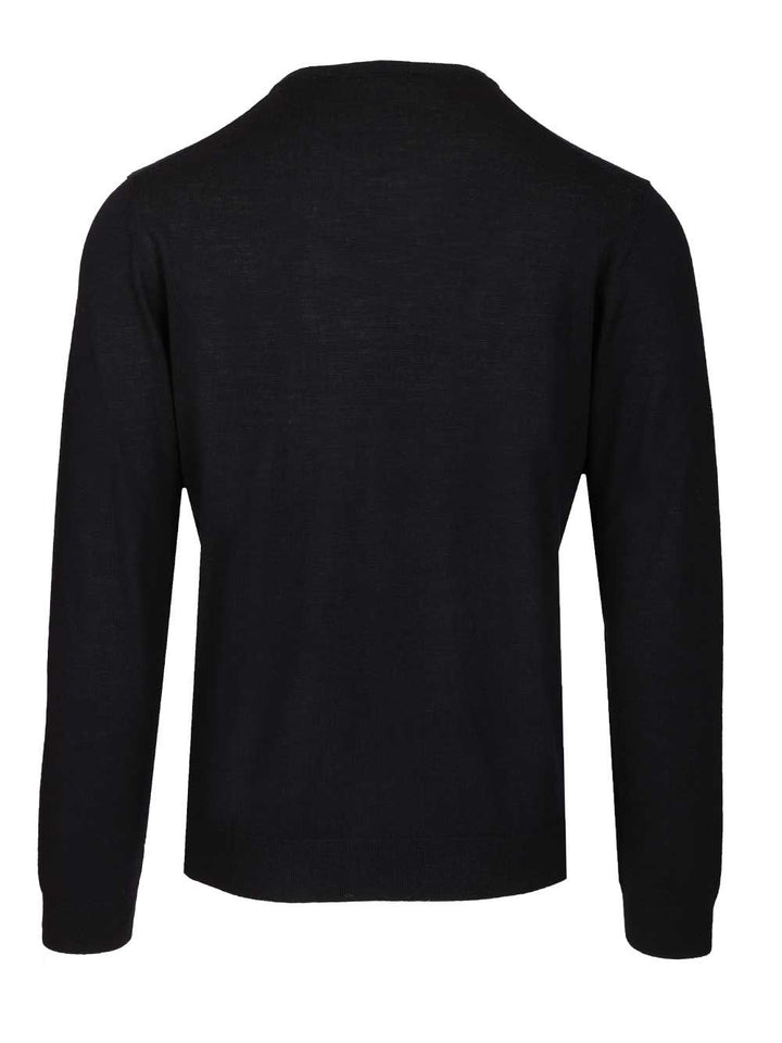 Al Duca D'Aosta Crewneck Sweater Knitwear - Blue | ed326947c40420628508619cd9be4bf4d7f2e3ce