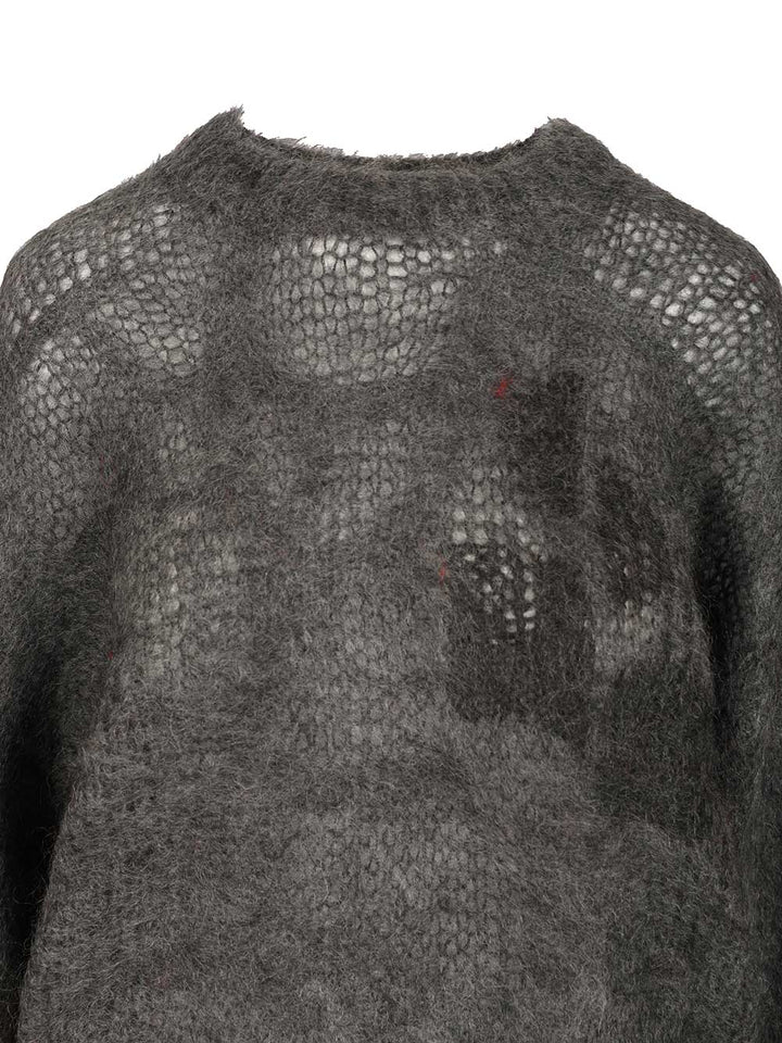 Isabel Marant Mirella Sweater Knitwear - Grey | 9c4624dcdb55ef0723b06e8f36565badf767da8a