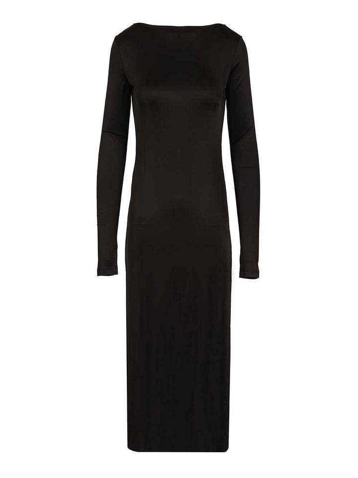 Filippa K Second Skin Dress Dresses - Black | 2d0141356484f362f054cb794a1d7d62b4a7509d