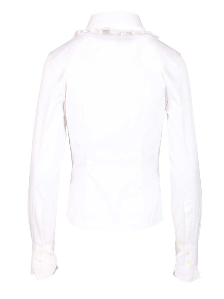 Vivienne Westwood Toulouse Frill Shirt Shirts - White | 38f9b73483495b9473588c5001a808960ff03d1e