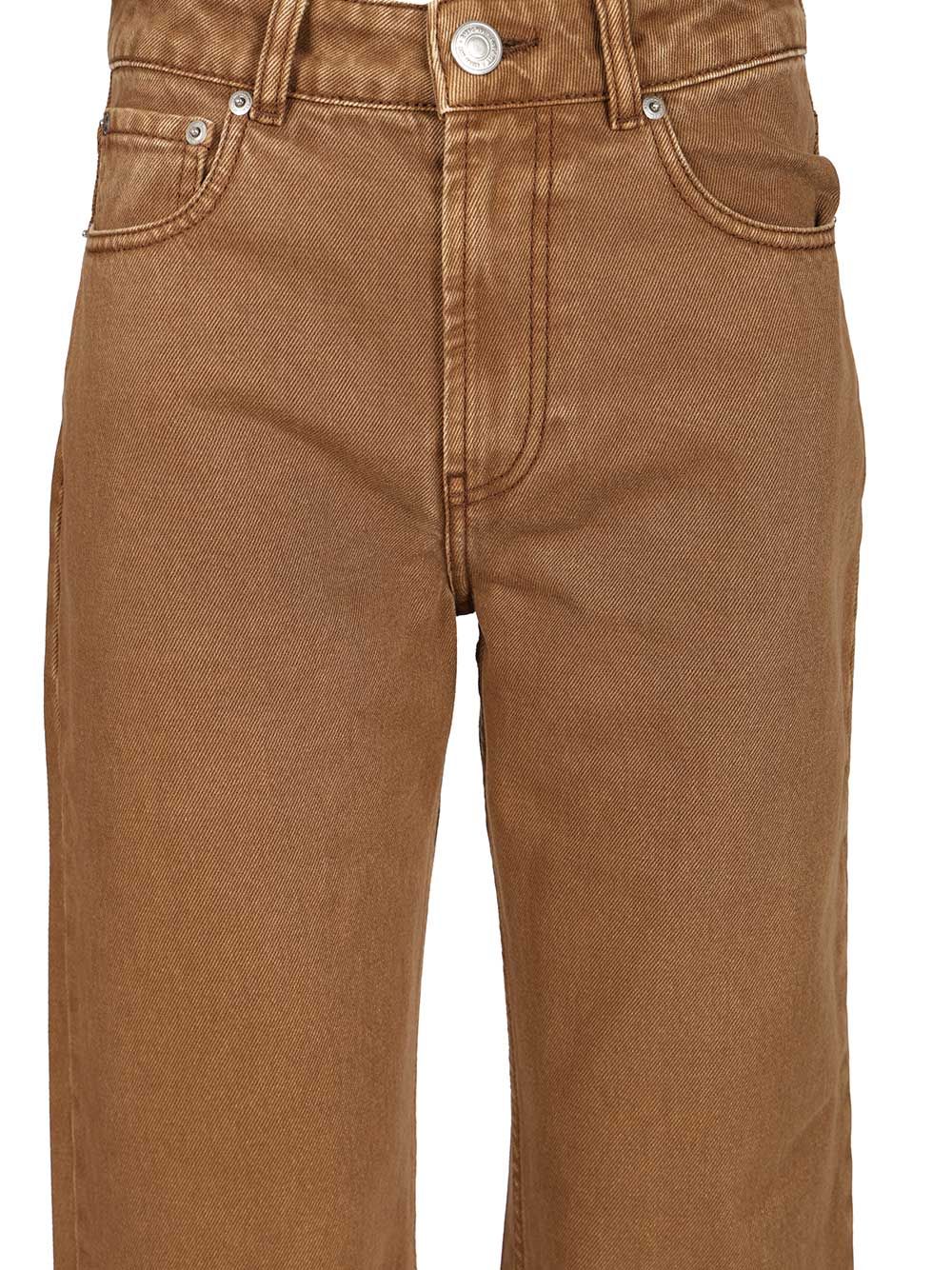 Ami Loose-Fitting Jeans Trousers - Brown | 2b3acc1c2c058574a2cb51040b0ed18b5eae829a