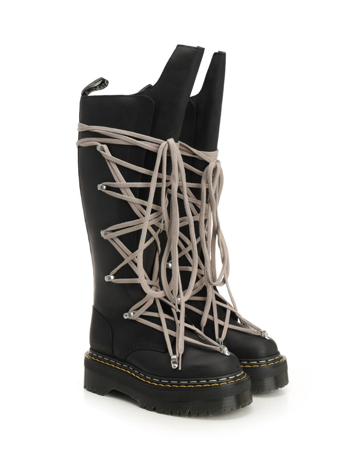 Dr. Martens X Rick Owens Pentalace 1b60 Boots - Black | b013a209dd267b486fb79addf69b6f2f72b835eb