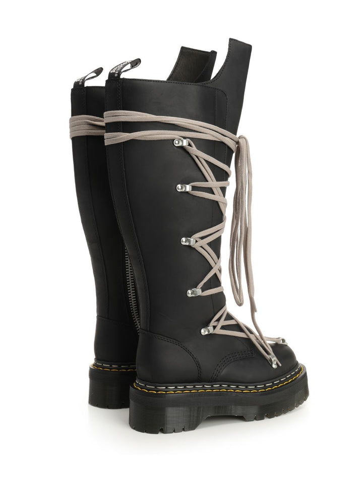 Dr. Martens X Rick Owens Pentalace 1b60 Boots - Black | 5c014f3c2cc20e0ce335c61d84a5f1c7f9848278