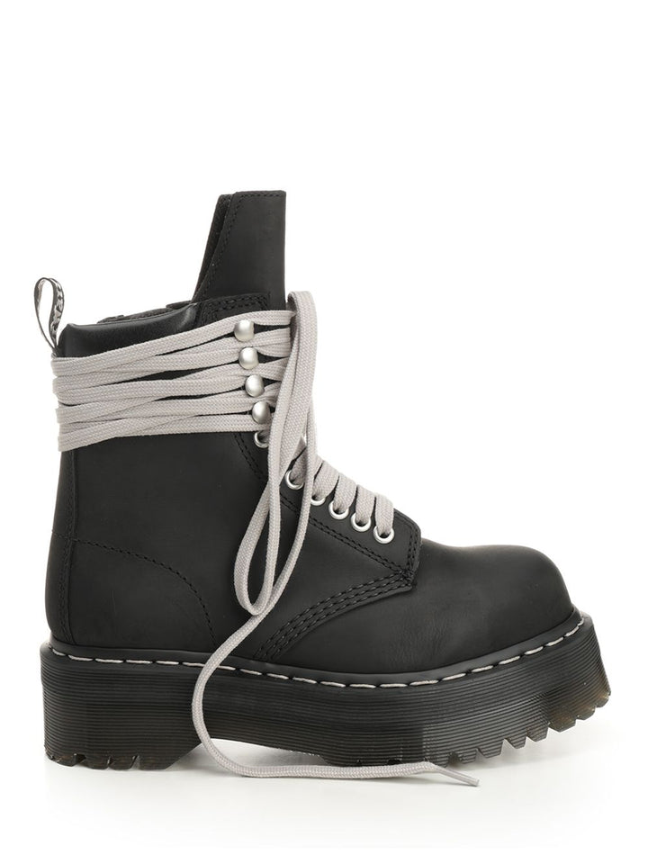 Dr. Martens X Rick Owens Steel Toe Boot Boots - Black | 589dc8189122e62bfc65ed2fe07e610b945924c7
