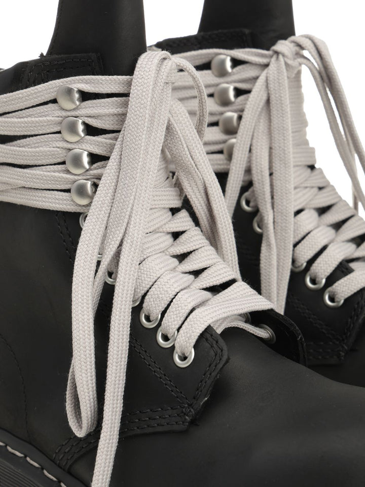Dr. Martens X Rick Owens Steel Toe Boot Boots - Black | 1161d8494b9eb2858a057835a81ae0922fc58626