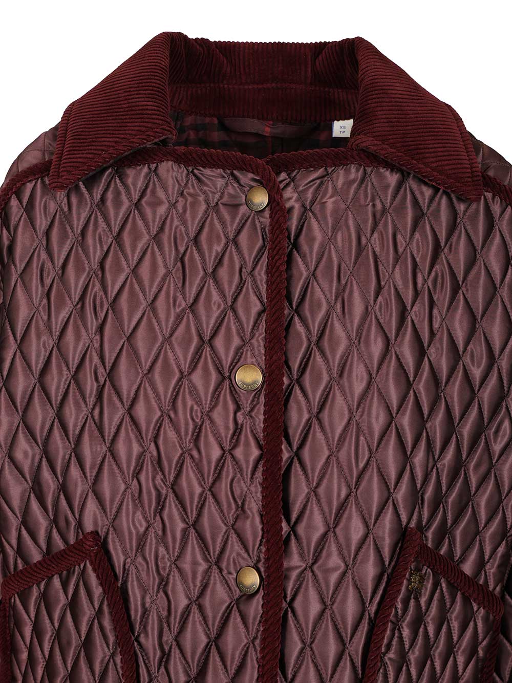 Burberry Floriston Jackets - Bordeaux | 083572e179111b66e8a0f1fe2a7f765a5a484229