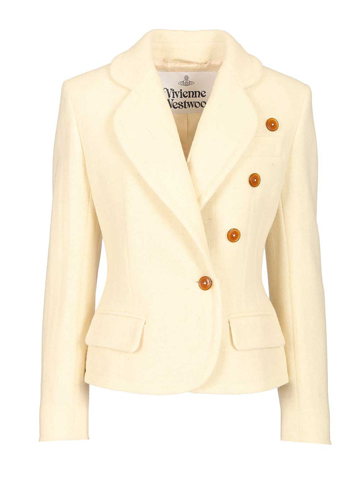 Vivienne Westwood Georgia Jacket Jackets - White | 3c80270a4c5502b2c9bb700e4e7f1bde5a1f6c24