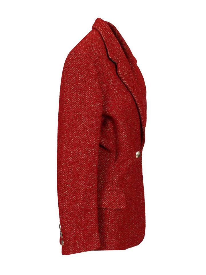 Isabel Marant Gallie Coats - Red | b973d2d5030274edec5386d18be18495c681cb84